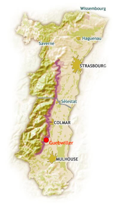 la route des vins d'Alsace