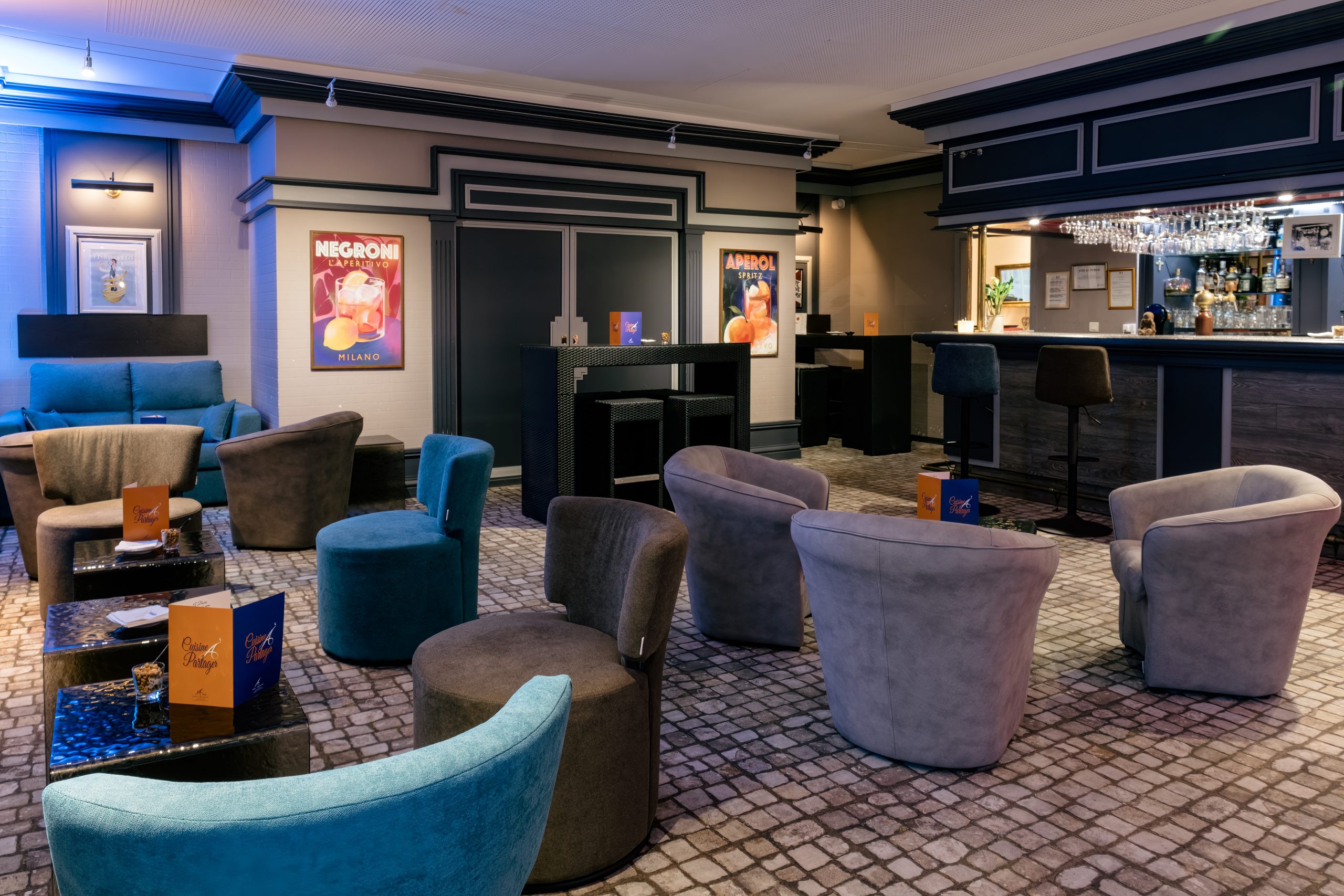 Bar de l'hôtel de l'Ange à Guebwiller
