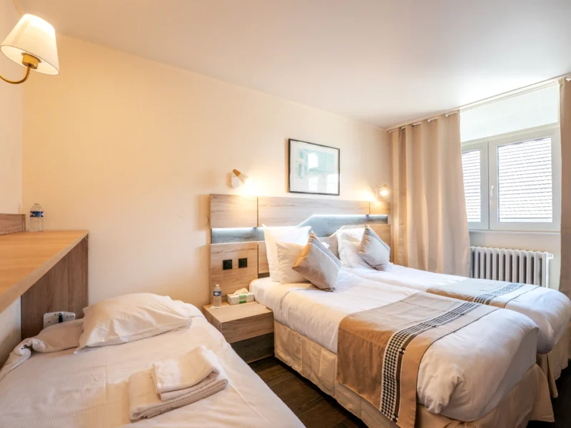 Chambre hôtel Guewiller 3 personnes
