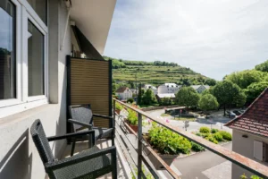 Chambre hôtel Guebwiller avec balcon