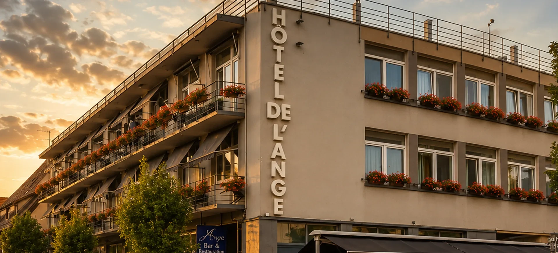 Hôtel de l'Ange à Guebwiller, Alsace